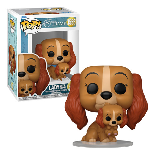 Funko Pop! #1553 La Dama y El Vagabundo Lady con Cachorro