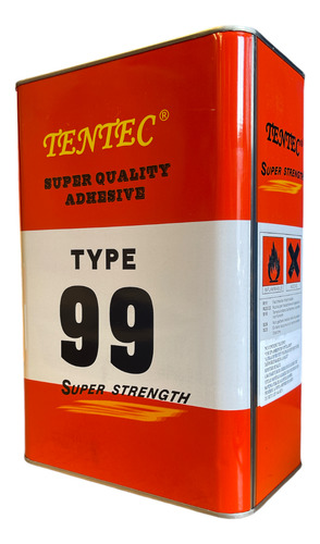 Pegamento Adhesivo De Contacto Tentec 99 - 3kg Neto