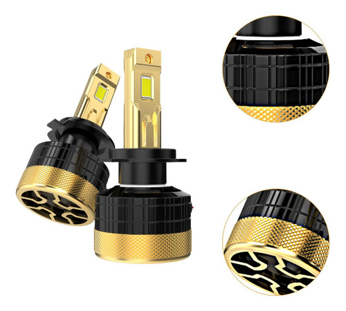 2 Bombillas Led Compatible Con Faros Delanteros De Coche,