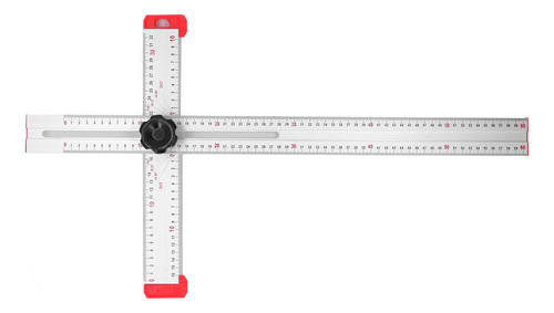Regla Cuadrada En T Ajustable Para Carpintería, 2 En 1, Para