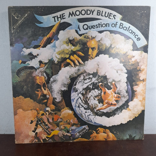 Imagem 1 de 7 de Vinil Lp The Moody Blues A Question Of Balance Bom Estado