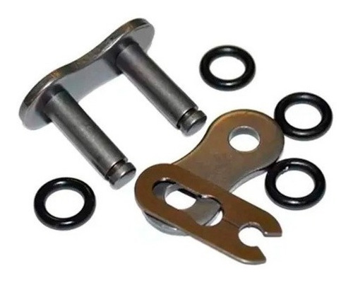 Imagem 3 de 3 de Corrente Rk 520 Elox 110 Elos Com Retentor Crf230 Cb300