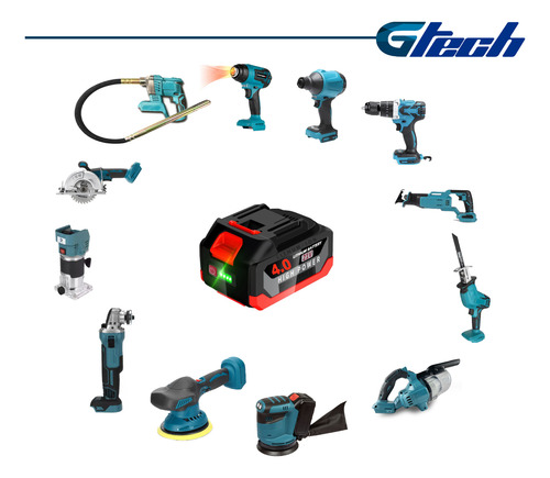 Taladro Percutor Brushless 13mm Compatible Con Makita
