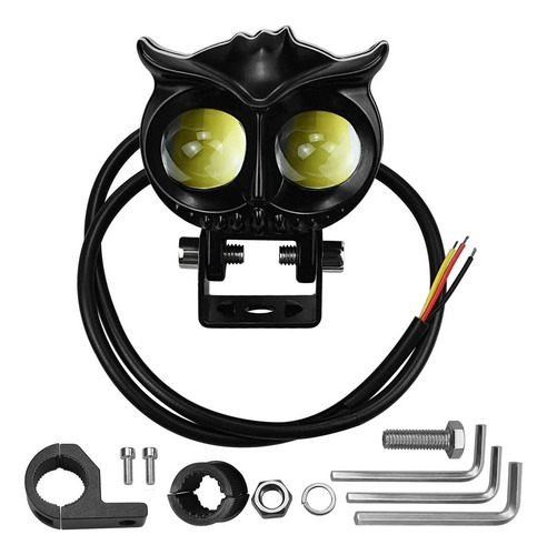 Auto Moto Luces Led Bicicleta Faro Delantero Foco Cuadrado