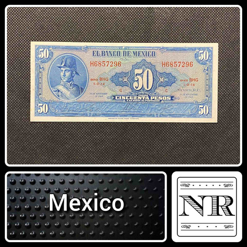 México - 50 Pesos - Año 1969 - P #49 - Ignacio De Allende