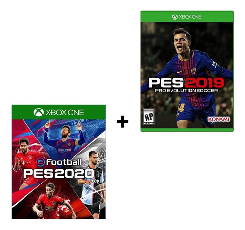 Pro Evolution Soccer Pes 2019 + Efootball Pes 2020 Xbox One