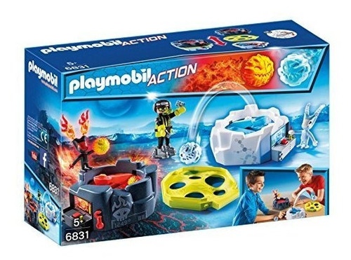 Playmobil Action, Juego De Fuego Y Hielo - Stickers