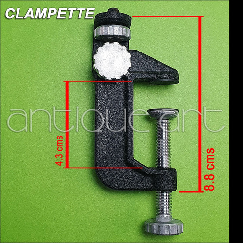 A64 Metal C-clamp Clampette Rosca 1/4 Camara Luz Led Otros