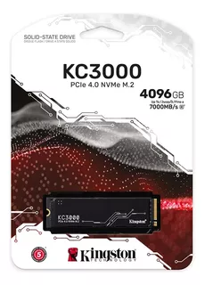 Disco Solido Kingston Kc3000 40tb Pcle 4.0 Nvme Ssd M.2