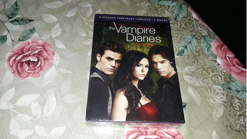 Box Dvd The Vampire Diaries Segunda Temporada Completa Novo