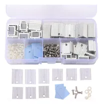 Comprar 30 Disipadores De Calor Y Aisladores De Aluminio To-220...