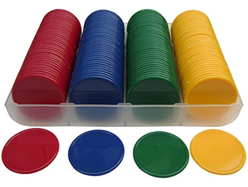 Smartdealspro Opaque 1 1/2 Inch Plastic Counting