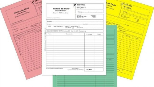 Talonarios  Afip En 2 Horas-imprenta Autorizada-facturas Rec