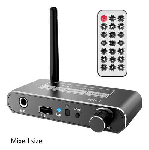 Receptor 5.1 Compatible Con Bluetooth Dac Converter