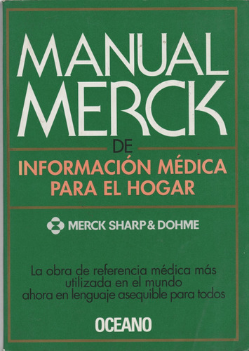 Manual Merck De Información Médica Para El Hogar 