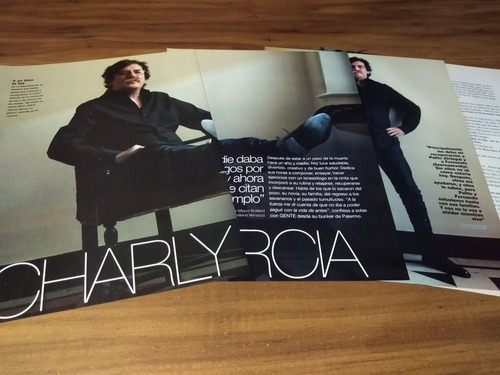 (ar397) Charly Garcia * Clippings Revista 4 Pgs * 2009