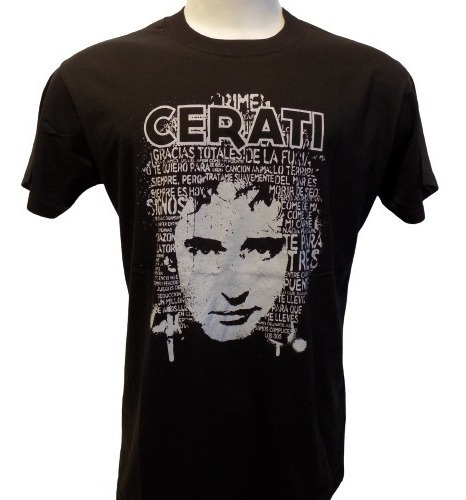 Remeras Gustavo Cerati Soda Stereo Vs. Modelos Que Sea Rock