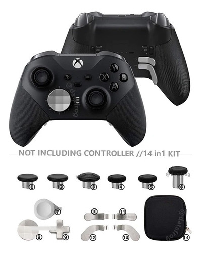 Kit Para Control Xbox One Elite Series 2 Set 14 En 1