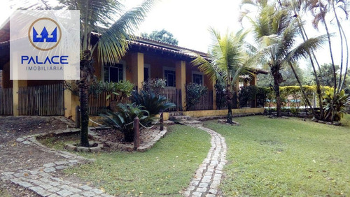 Imagem 1 de 18 de Chácara Com 2 Dormitórios À Venda, 1070 M² Por R$ 420.000,00 - Estância Lago Azul (ártemis) - Piracicaba/sp - Ch0101