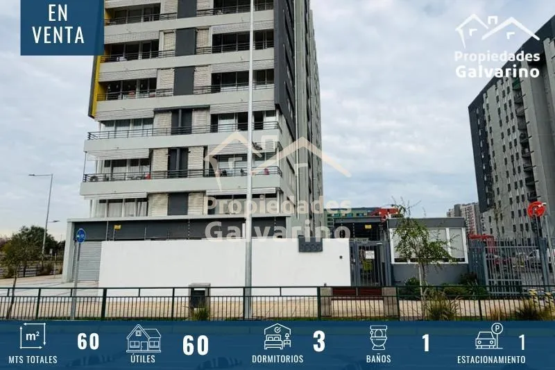 Imagen 1 de 18 de Departamento En Venta De 3d 1b En Cerrillos