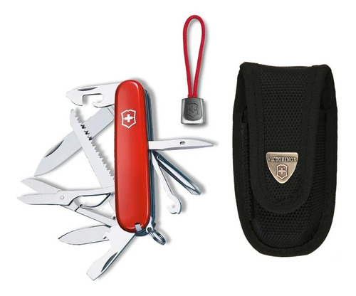 Imagen 1 de 5 de Navaja Fieldmaster, Funda Nylon Y Cordón, Victorinox