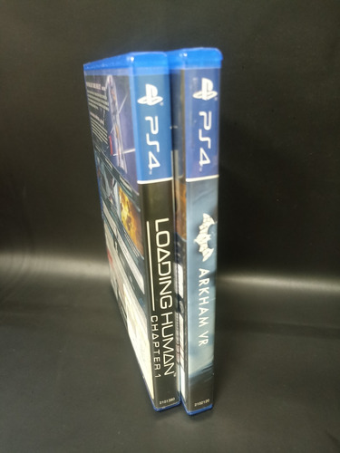 Playstation Vr Duo Pack Ps4 Batman Arkham + Loading Human (Reacondicionado)