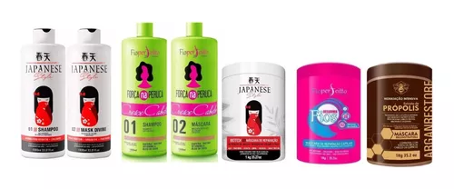 Kit Cabeleireiro Iniciante Ou Profissional Produtos Cabelo