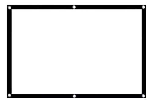 Pantalla De Proyección 120 Pulgadas Telon Pantalla Hd 16:9