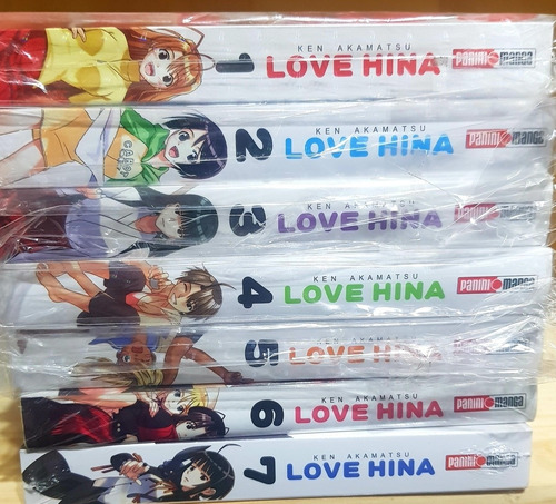 Love Hina - Tomo 1 Al 7 - Completa - Manga - Panini