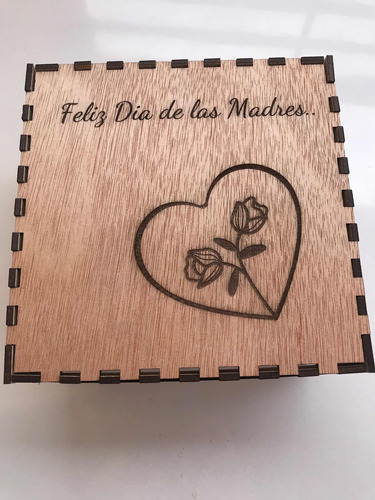 Caja En Madera Personalizada