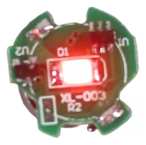 5 Módulo De Lámpara Modelo De Iluminación Con Rojo