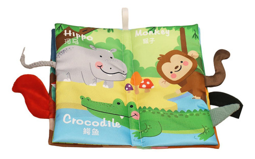 Libro De Educación Temprana Para Bebés, Libro De Cola 3d