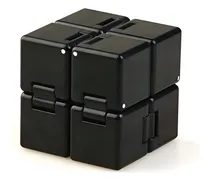 Comprar Estructura de relajación antiestrés Fidget Infinity Cube, negra