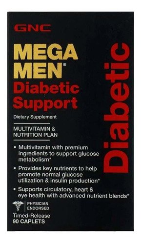 Mega Men Diabetic Support Gnc