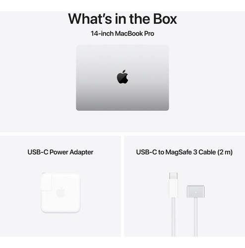 Macbook Pro 14.2 M4, 24gb Ram, 1tb Ssd Plateado