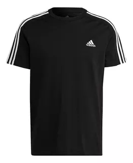 Camiseta adidas Single Jersey 3 Listras Masculino