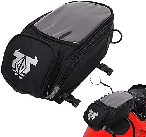 Bolsa De Tanque Impermeable Para Motocicleta Con Fuerte Mag.