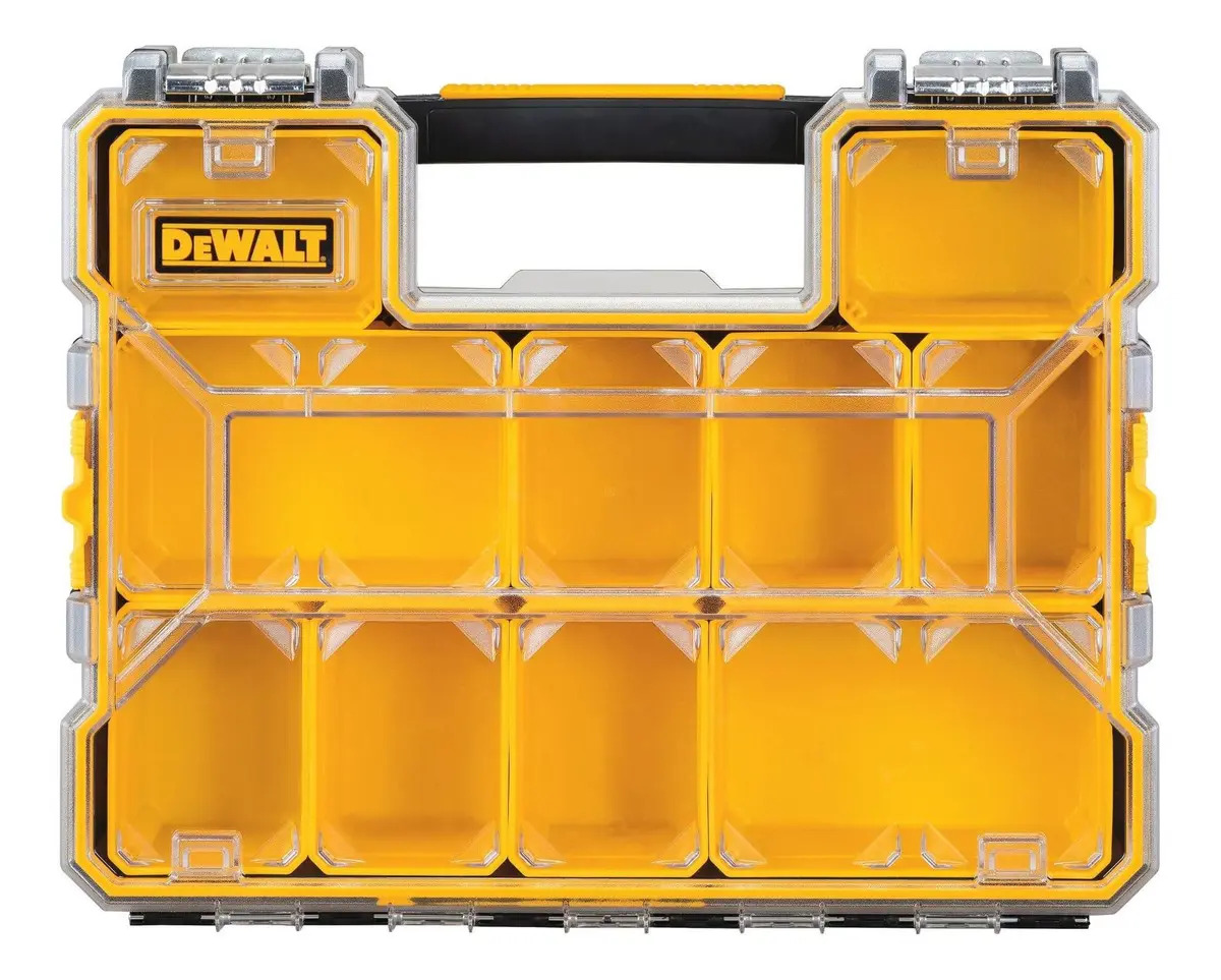 Caja Organizadora De Herramientas Plástica Dewalt Dwst14825 Color Negro