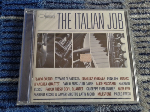 The Italian Job - Cd Blue Note - Nuevo - Cerrado