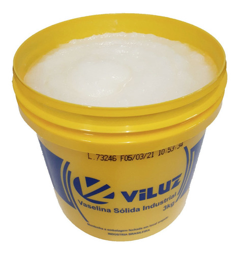 Imagem 2 de 2 de Vaselina Sólida Montagem Pneu Industrial Viluz Balde Com 3kg
