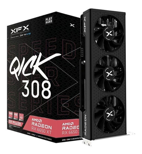 Tarjeta De Video 8 Gb Gddr6 | Xfx Qick308 Radeon Rx 6650 Xt