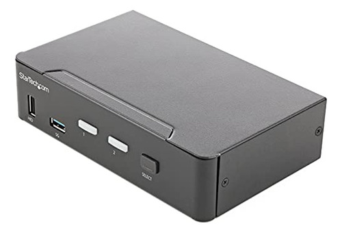 Startech.com Conmutador Kvm Hdmi De 2 Puertos - Monitor Únic