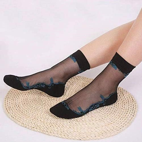 Calcetines De Rejilla Calcetines Tobilleros De Malla De Enca