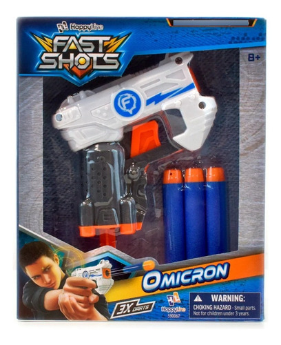 Pistola Lanza Dardos Fast Shots Omicron