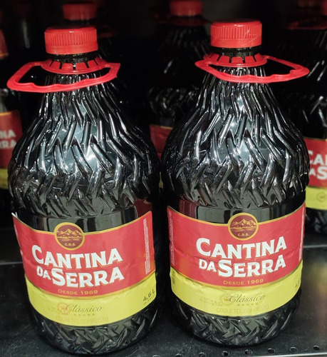 Vinho Suave Catina Da Serra 4,6 L (02 Unid.) De Mesa Sangria