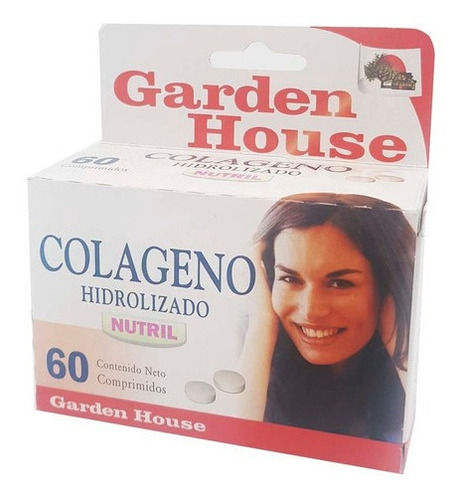 Suplemento En Comprimidos Garden House Colágeno Hidrolizado En Caja 60 Un
