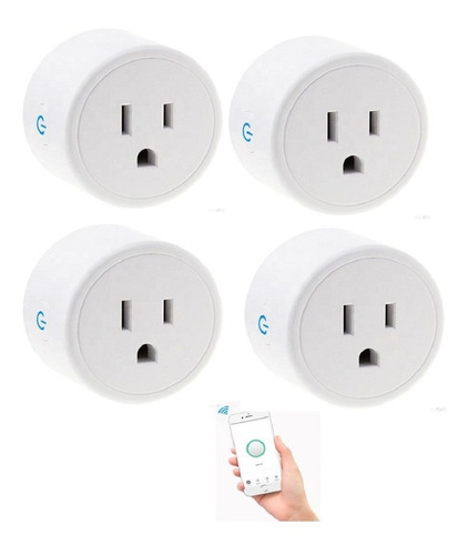 Enchufe Inteligente Wifi Alexa X4 Y Google Nest Smart Plug