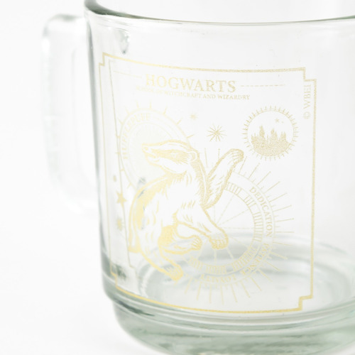 Imagen 5 de 5 de Taza + Vaso - Harry Potter - Hufflepuff - Licencia Oficial