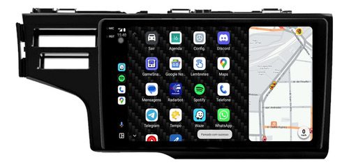 Multimidia Wrv 15/20 9p Android Carplay 4/64gb + Ré