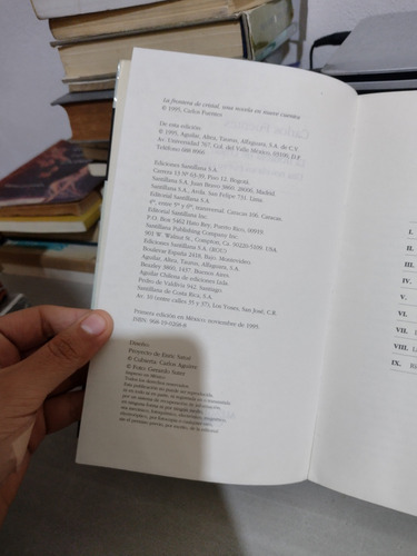 La Frontera De Cristal Carlos Fuentes Rp63 (Usado)